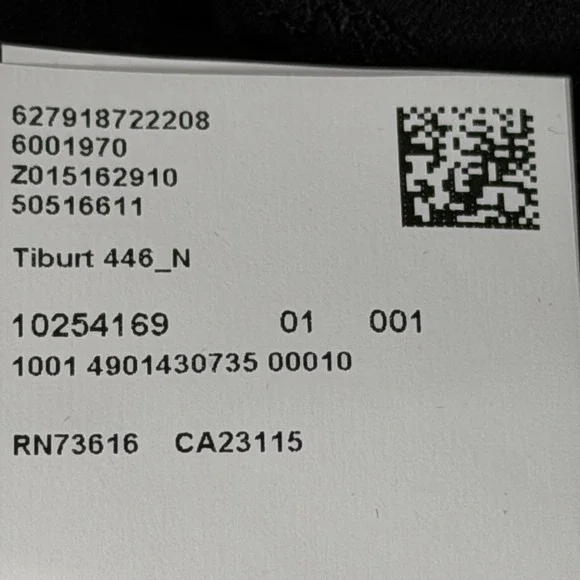 BOSS Hugo Boss Tiburt 446 Mercerised Black T-Shirt with Contrast Trim - Size S - Picture 7 of 7